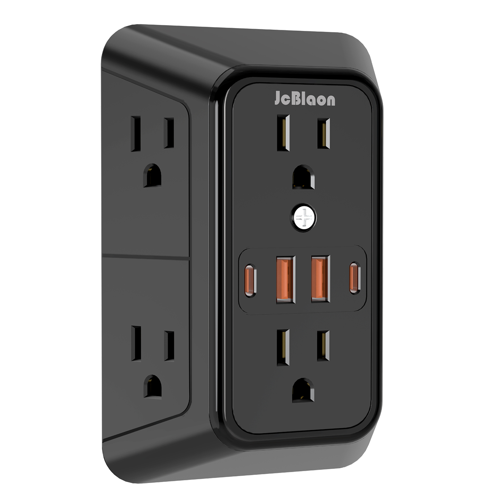 Commercial Kitchen In Residential Home - 10-in-1 USプラグ電源タップ、サージプロテクター ACコンセント6個、USB 2個、Type-C、ホームオフィス、キッチン、寝室用デスクトップ充電ステーション