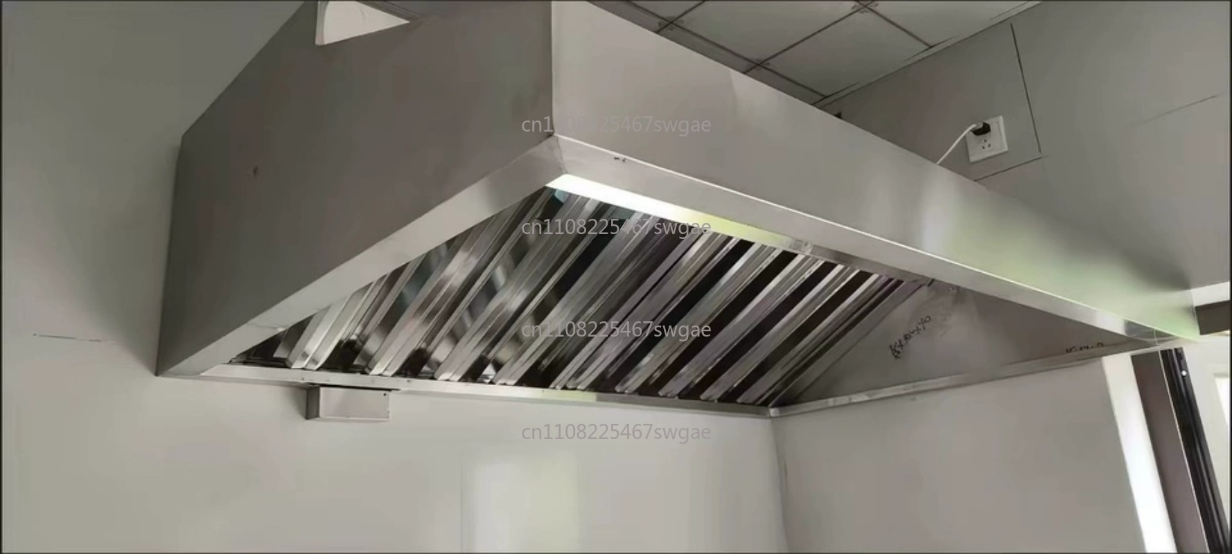 Commercial Kitchen Hoods - 業務用大型レンジフード ステンレス製 高出力 レストラン・ホテル向け 220V対応