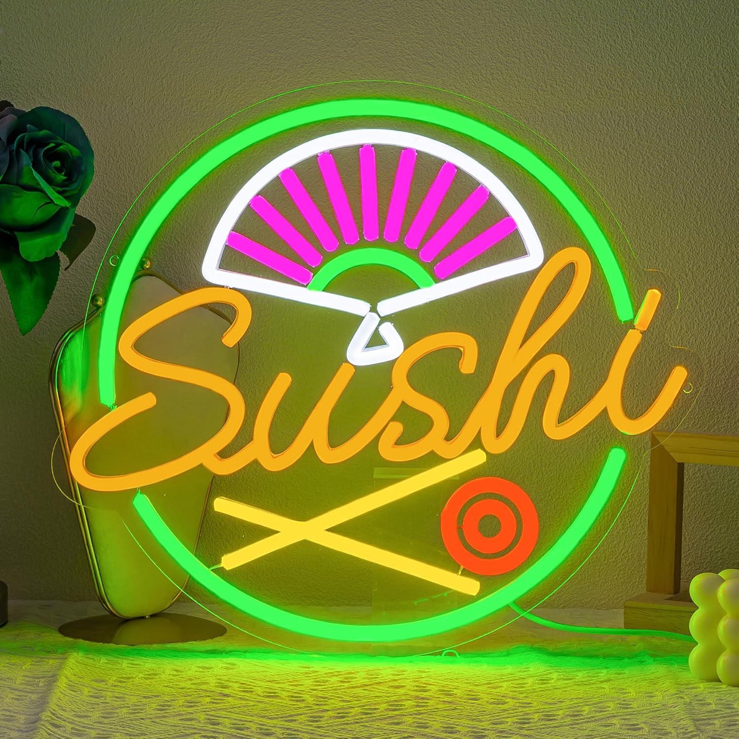 Commercial Kitchen Japanese - 寿司ネオンサイン 壁装飾用 日本の寿司ネオンライト LED ネオンライト 日本のレストラン
