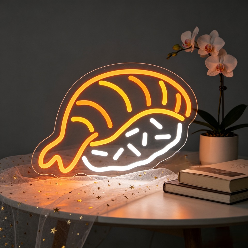 Commercial Kitchen Japanese - クリエイティブ寿司 LED ネオンライト USB 調光可能な壁掛けサイン 日本のレストラン