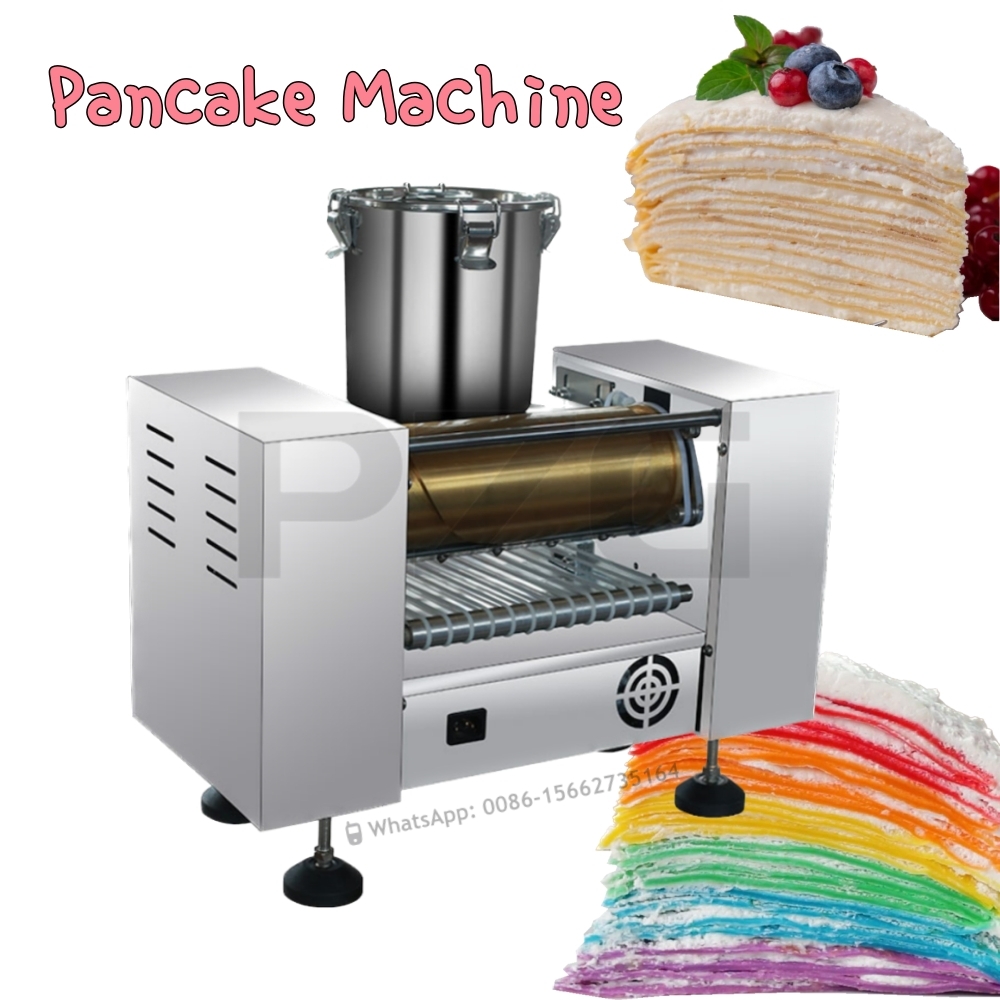 Donut Making Machine - 多機能6/8/9/10インチ電動クレープケーキメーカー、パンケーキクレープ皮製造機、ローストダックパンケーキマシン
