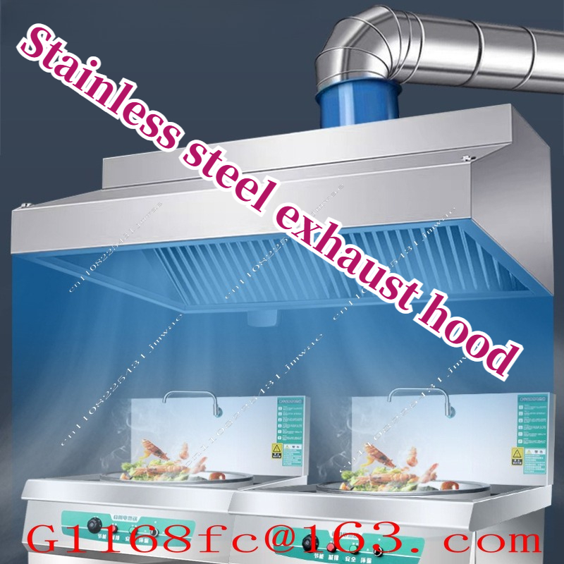 Commercial Kitchen Hoods - 業務用厨房、土製コンロ、大風量カバー用ステンレス製排気フード