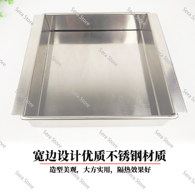 ステンレス製豆腐型押し器　和風角皿型　厚底手動プレス　業務用 - Commercial Kitchen Japanese のレビューと価格