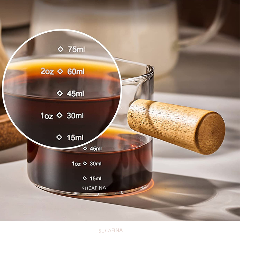 75 ミリリットル耐熱ガラスエスプレッソ計量カップシングル/ - Commercial Kitchen Items のレビューと価格