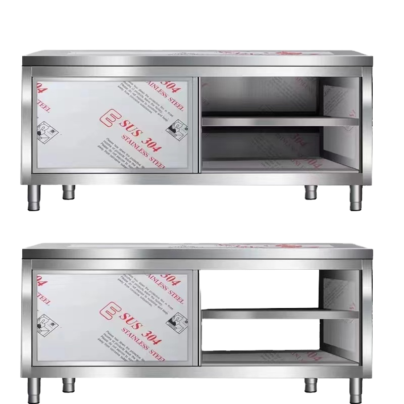 ステンレス製ワークベンチ、業務用キッチンテーブル、食品調理台 - Commercial Kitchen Prep Table With Storage のレビューと価格