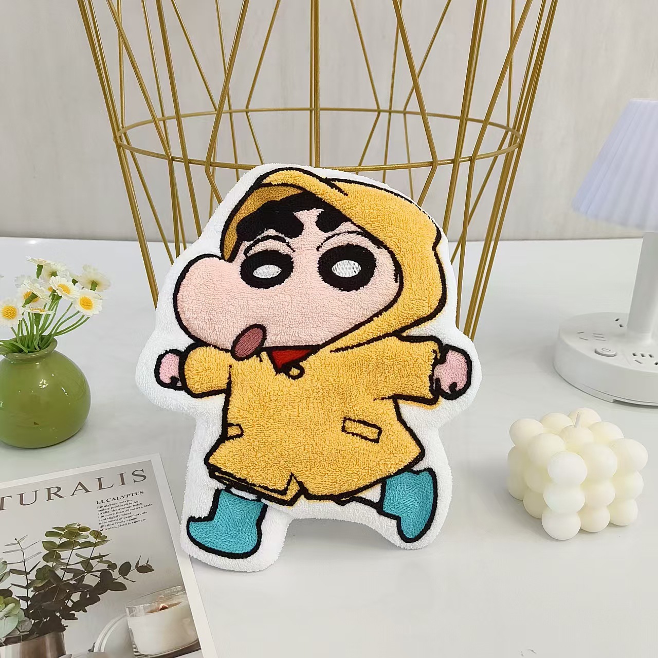 かわいいクレヨンしんちゃん漫画かわいいハンドタオル吸水性コー - Commercial Kitchen Items のレビューと価格
