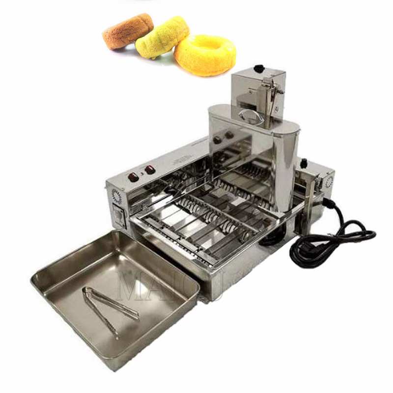 5.5L ホッパー商業 4 行自動ドーナツマシン 1800  - Donut Making Machine のレビューと価格
