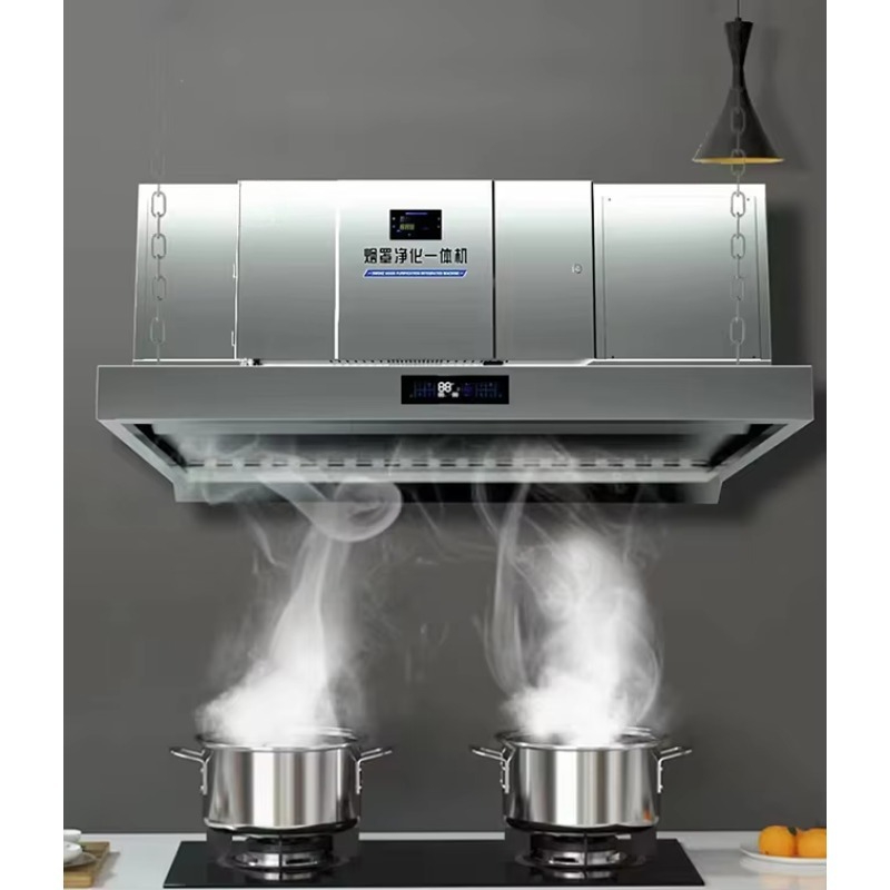カスタマイズされた静電空気清浄機内蔵型ESP業務用厨房排気フ - Commercial Kitchen Hoods のレビューと価格