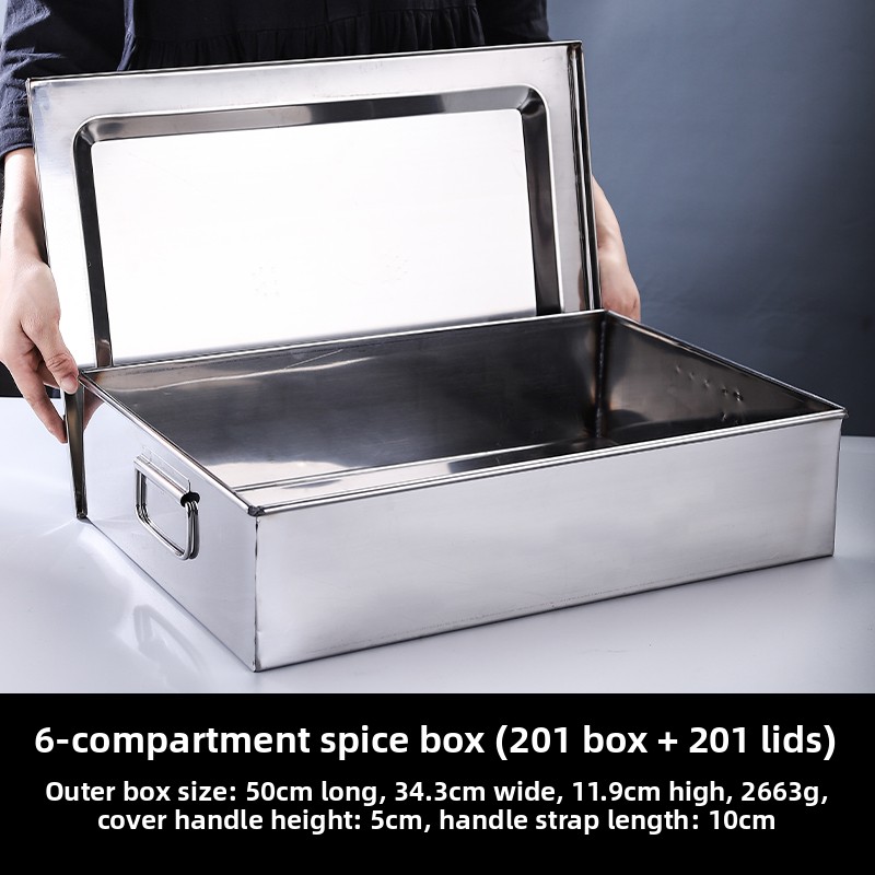 4Dキッチン管理用ステンレス製調味料ボックス 大型業務用調味 - Commercial Kitchen Management のレビューと価格