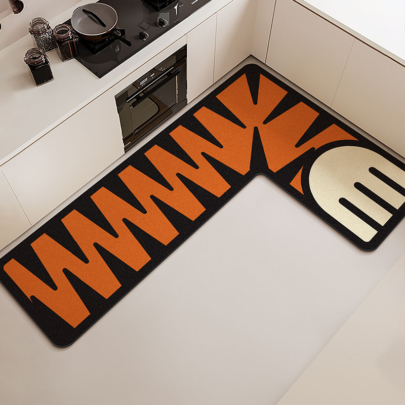 L 字型キッチンフロアマット防水滑り止めビニールカーペット  - Commercial Kitchen Vinyl Flooring のレビューと価格