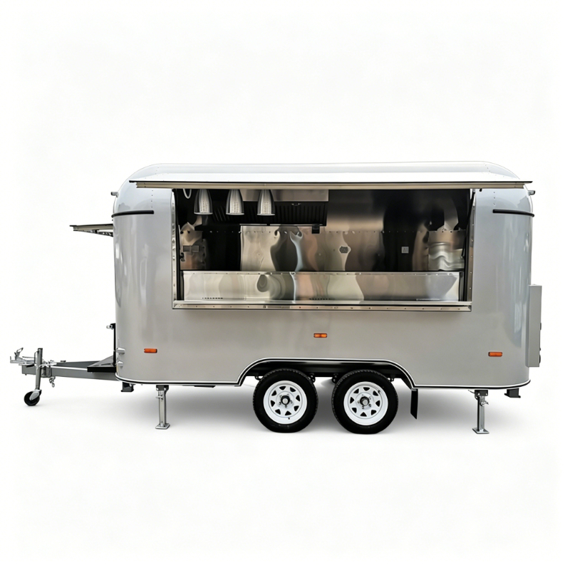 ステンレス製フードトレーラー、耐久性のある構造とカスタマイズ - Commercial Kitchen Layouts のレビューと価格