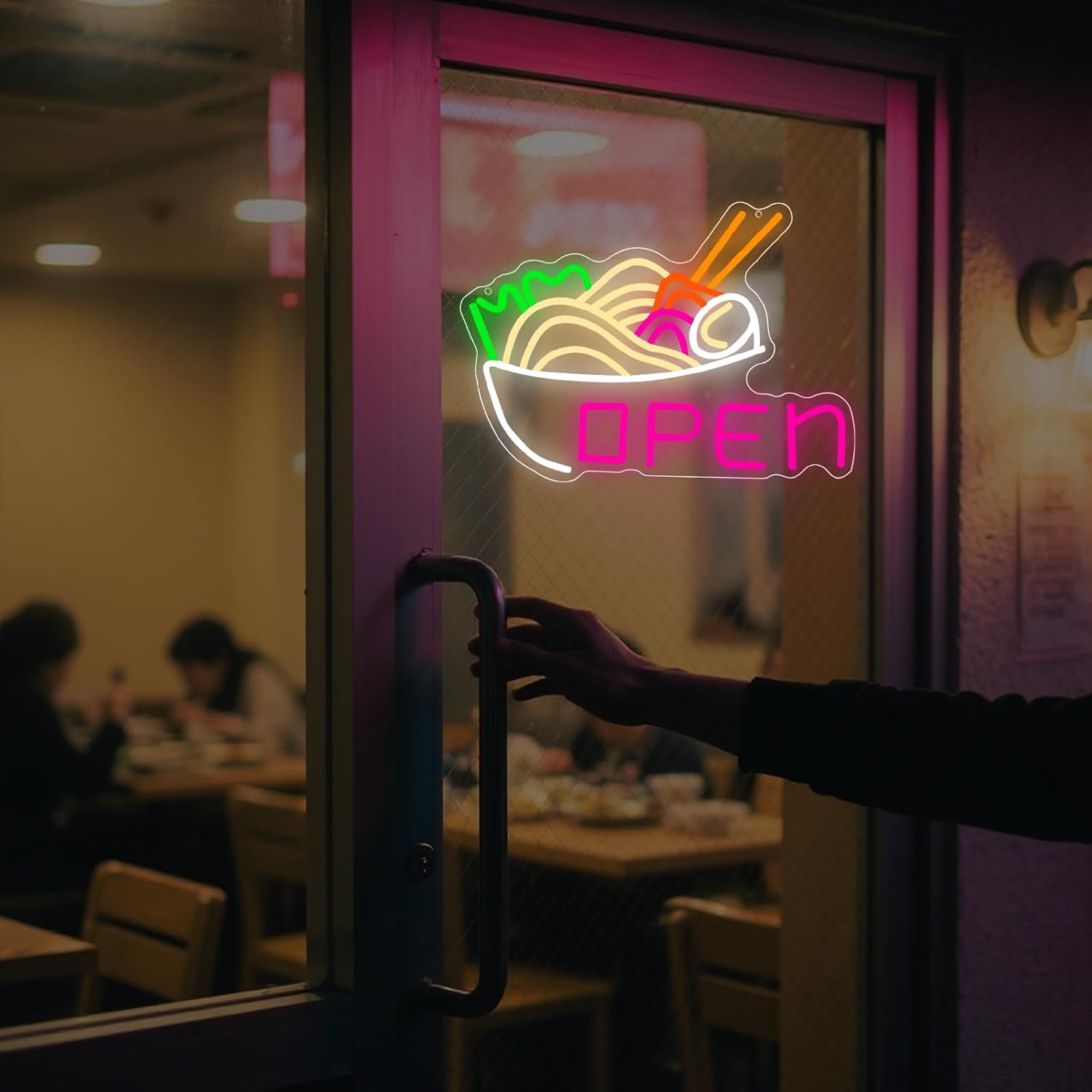 ラーメンボウルネオンライトオープンLEDネオンサインUSB調 - Commercial Kitchen Japanese のレビューと価格