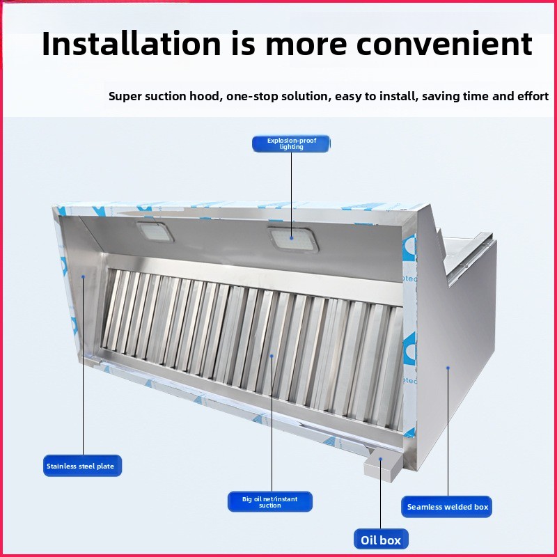 設置不要の業務用ガスフード ステンレス製フード キッチンエン - Commercial Kitchen Installation のレビューと価格