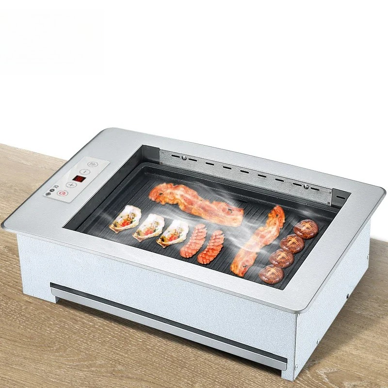 日本の韓国風無煙バーベキューグリルキッチン屋内テーブル業務用 - Commercial Kitchen Japanese のレビューと価格