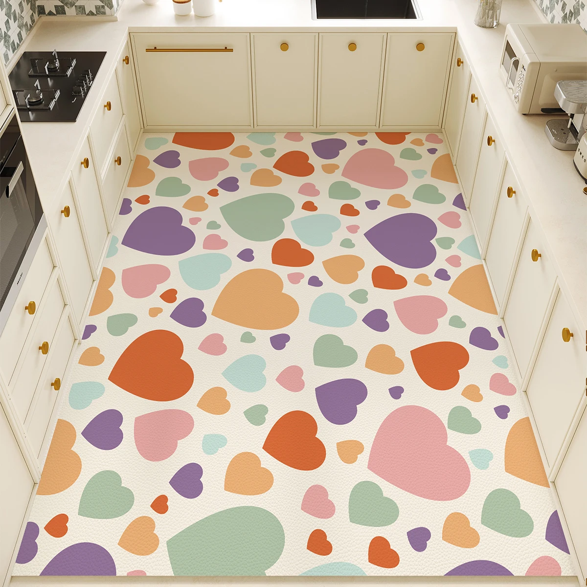PVCキッチンカーペット 防水 滑り止め フロアマット 油汚 - Commercial Kitchen Vinyl Flooring のレビューと価格