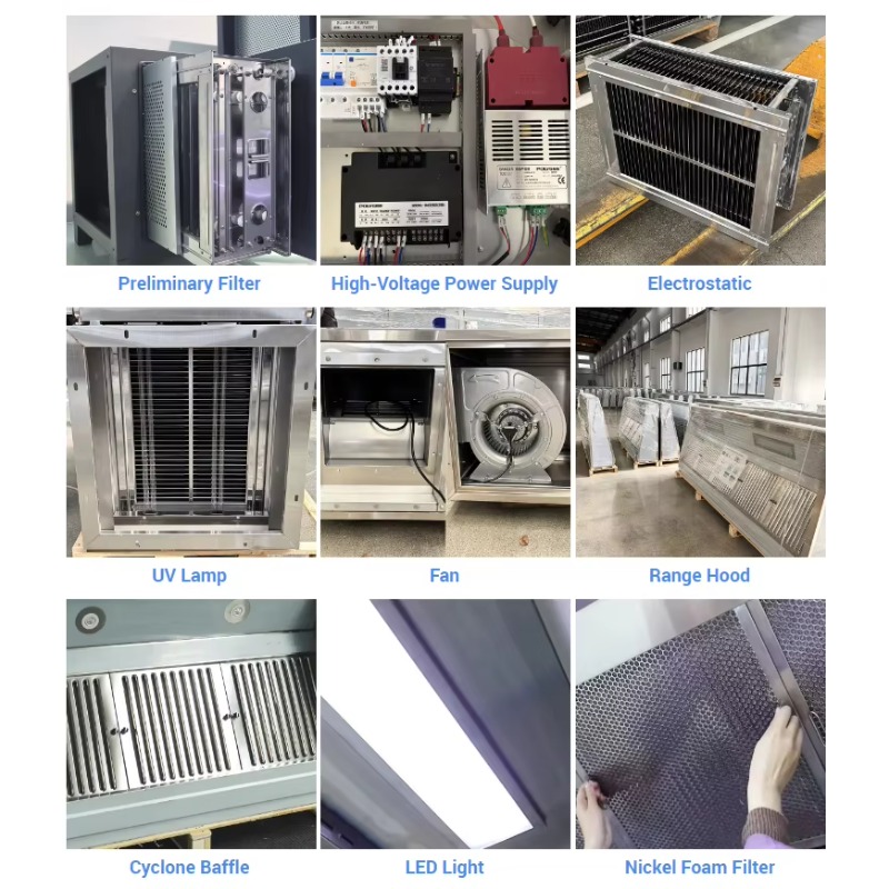 業務用カスタマイズ可能な201ステンレス鋼98%キッチン排気 - Commercial Kitchen Hoods のレビューと価格