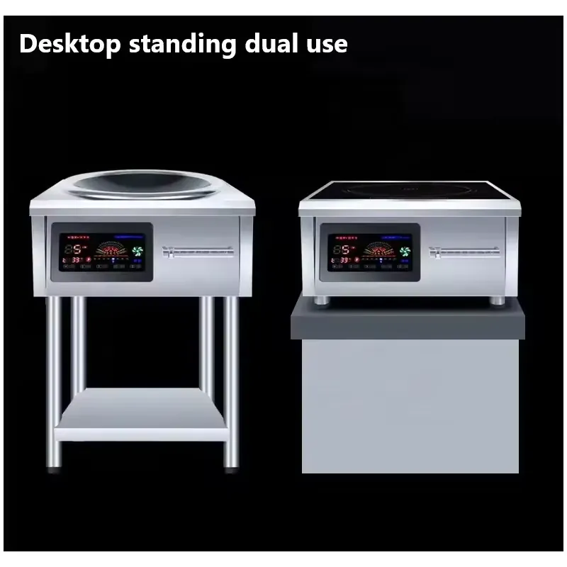 8000W電気シングルバーナー業務用厨房誘導調理器、セラミッ - Commercial Kitchen Installation のレビューと価格