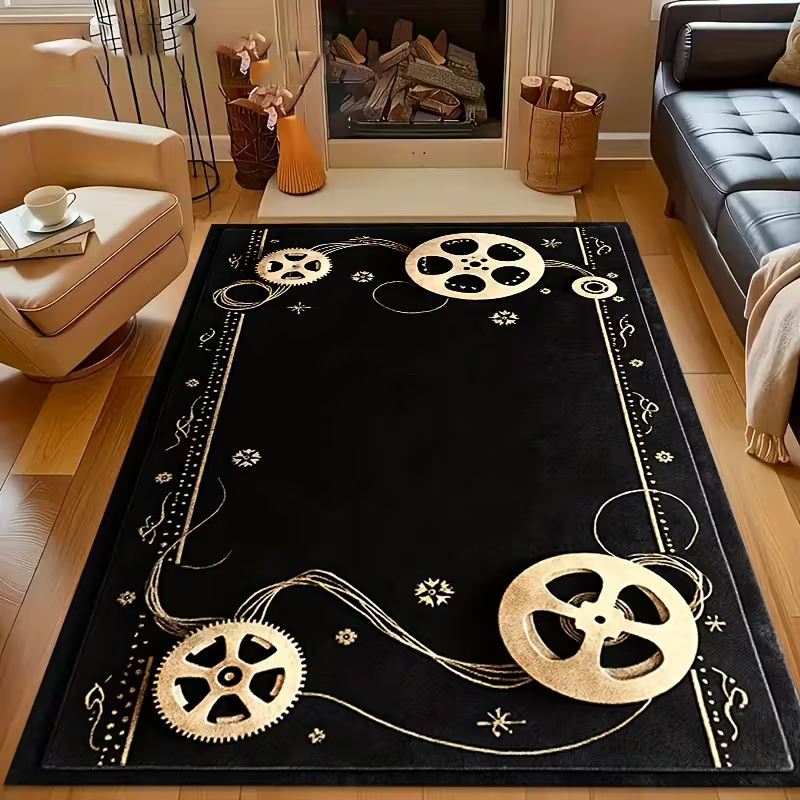 クラシック音楽ヴィンテージビニールレコードカーペットラグリビ - Commercial Kitchen Vinyl Flooring のレビューと価格