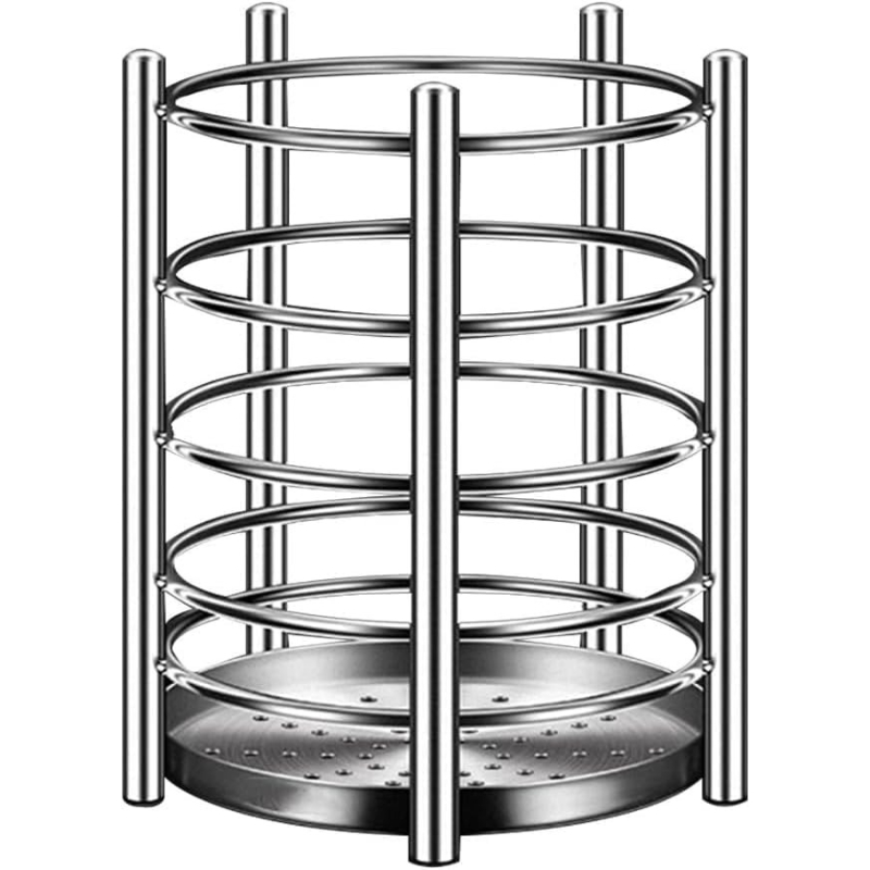 厚みのある箸立て 水切り可能なキッチン用品収納ラック 多用途 - Commercial Kitchen Utensil Storage のレビューと価格