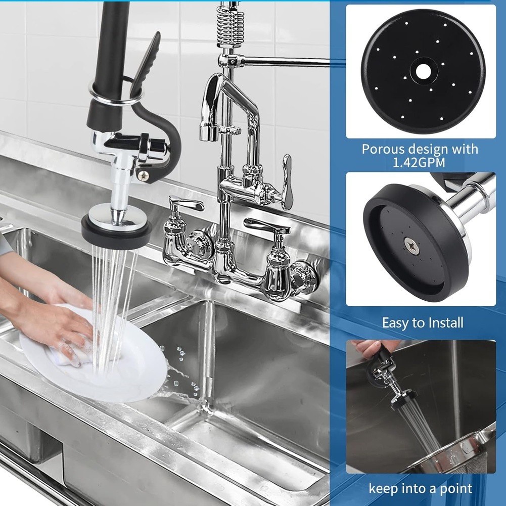 業務用厨房用プレリンスバルブ修理キットには、1分で取り付けら - Commercial Kitchen Installation のレビューと価格