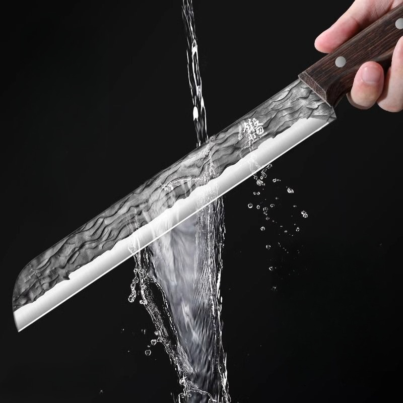 鍛造フルーツナイフは、果物屋がスイカのスライスを切るための特 - Commercial Kitchen Knives のレビューと価格