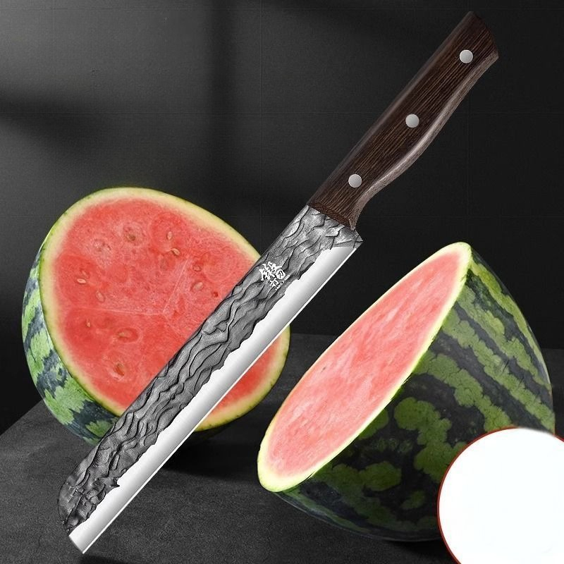 鍛造フルーツナイフは、果物屋がスイカのスライスを切るための特 - Commercial Kitchen Knives のレビューと価格