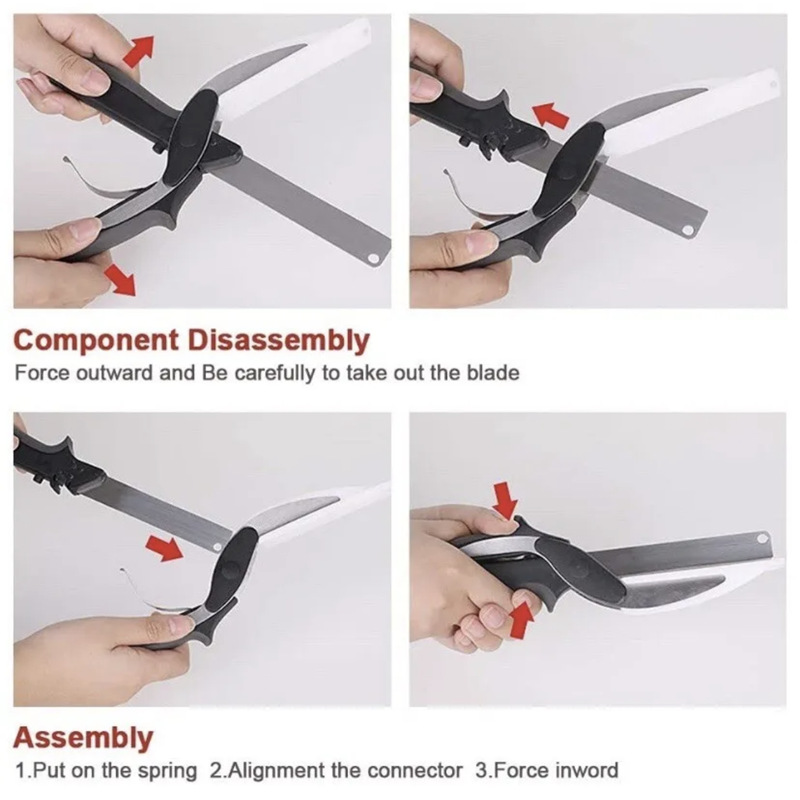 ステンレス製キッチンシザー,2 in 1,分離可能なバーベキ - Commercial Kitchen Knives のレビューと価格