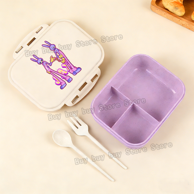 アニメアメージングデジタルサーカスランチボックスポータブル弁 - Commercial Kitchen Items のレビューと価格