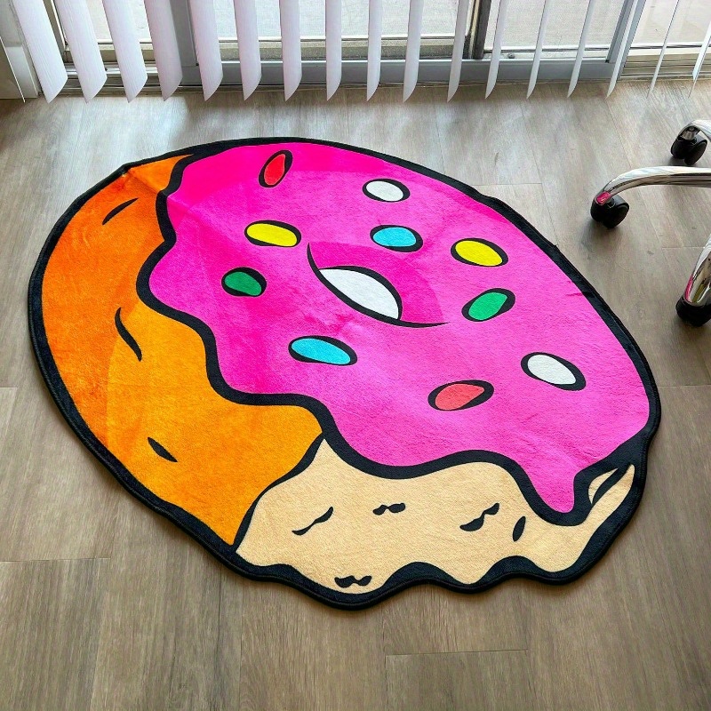 VIKAMA ドーナツラグ 騒音軽減、洗える玄関廊下ドアマッ - Donut Making Machine のレビューと価格