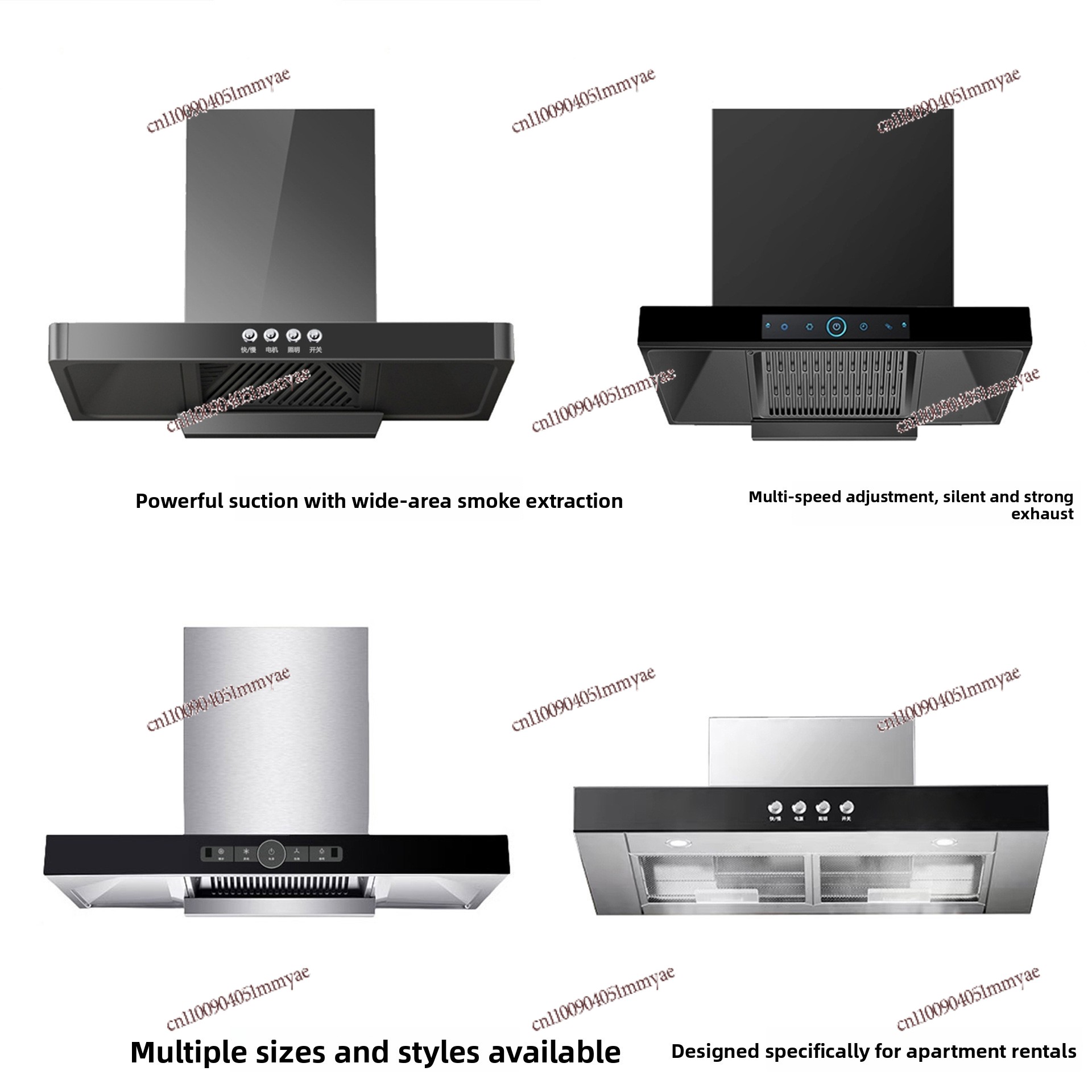レンジフード 大型吸引 家庭用 キッチン アパート 賃貸住宅 - Commercial Kitchen Hoods のレビューと価格