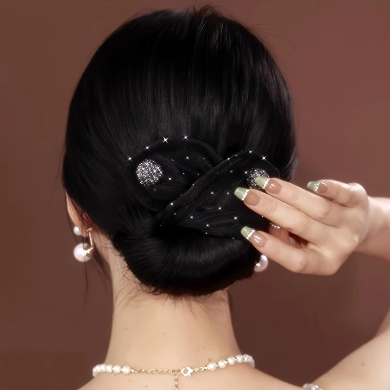 1個入り 怠惰な女性のための魔法のヘアクリップ フレンチツイ - Donut Making Machine のレビューと価格