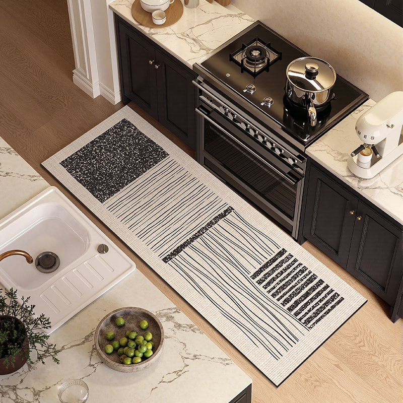 キッチンフロアマット滑り止め抗疲労カーペットPVCレザー防水 - Commercial Kitchen Vinyl Flooring のレビューと価格